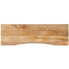 Bordplade Med Kurvet Form 160x50x2.5 cm Ru Massivt Mangotræ Skrivebord