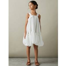 Reiss Emeri Seersucker Bubble Hem Dress - Kids