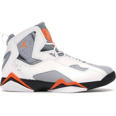 Jordan True Flight Wolf Grey Orange White Men's