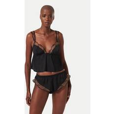 Polyester Pyjamas Bluebella Marabel Camisole und Shorts-Set 42382 Schwarz