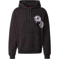 Clothing HUGO Dirosehood Hoodie - Black