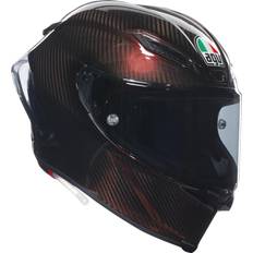 AGV Motocross Helmets Motorcycle Helmets AGV PISTA GP-RR Plain Carbon Motorcycle Helmet Red Carbon (56cm) Red