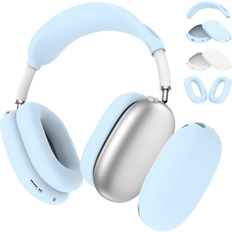 ShipItFurniture Brg 7 In 1 Silicone Case Covers For AirPods Max - Blue