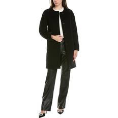 Viscose Coats Cinzia Rocca Wool & Cashmere-Blend Coat