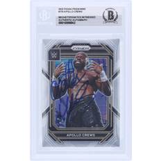 Panini America Apollo Crews WWE Autographed 2023 Prizm #179 Beckett Fanatics Witnessed Authenticated Card