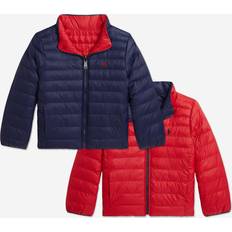 Polo Ralph Lauren Outerwear Polo Ralph Lauren Boys Reversible Padded Jacket - Navy/Red