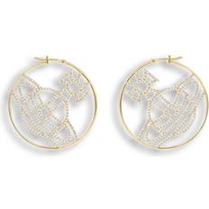 Vivienne Westwood Hoops Earrings Vivienne Westwood Women's Eloisa Hoop Earrings Gold