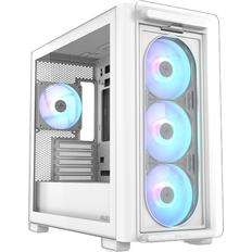 Mini-ITX - White Computer Cases ASUS A23 Plus ARGB Gaming Case