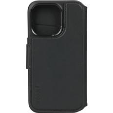 Apple iPhone 15 Pro Covers med kortholder Decoded Aftagelig Tegnebog iPhone 15 Pro Svart