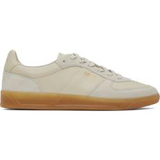 BOSS Beige Leather-Suede Sneakers - Light Beige