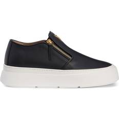 Giuseppe Zanotti Conley Zip Leather Sneakers - Men - Black