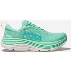 Hoka Women's Gaviota 5 Road Running Shoes - Seafoam/Electric Aqua