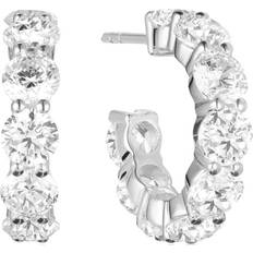 Belluno Sterling Silver Örhängen Med Zirconia SJ-E42115-CZ-SS