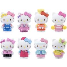 Hello Kitty Sanrio Mini-Docka Cute Outfits Series Mini Actionfigurer Hello Kitty 5 cm Display (12)