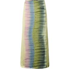 Multifargete - XL Skjørt Rabens Saloner Tie-Dye Isold Skjørt - Multicolor