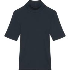 Marc O'Polo Maglioni Marc O'Polo Rollkragenpullover 408 2037 51329 Dunkelblau Slim Fit