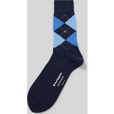 Burlington Edinburgh Wool Sock - Navy