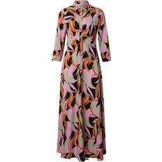 Abito lungo - Viola Vestiti Y.A.S Savanna Printed Maxi Shirt Dress - Women's