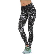 Blanc Collants BLACC Electric Leggings Fitness - White/Black