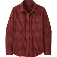 Patagonia Women's Fjord Flannel Shirt Cascade/Oxide Red