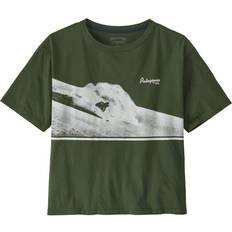 Patagonia T-shirts Patagonia Cloudcarver Easy Cut Organic T-Shirt - Green/Olive