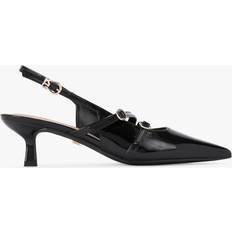 Kurt Geiger Heels & Pumps Kurt Geiger Sienna Pointed Heeled Slingback Courts Women - Black