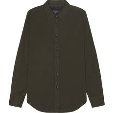 Lino Camisas Rag & Bone Tomlin Stretch Dobby Shirt Forest Green