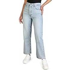 Levi's Ribcage Straight Ankle Jeans - Blue