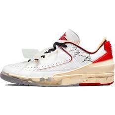 Air Jordan 2 Retro Low SP - Off-White/Varsity Red