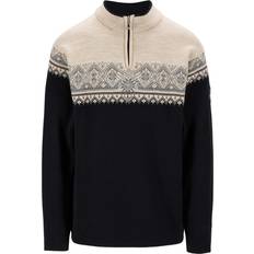 Merinoull Overdeler Dale of Norway Men's Moritz Sweater Black Sandstone