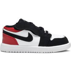 Premiers Pas Air Jordan 1 Low ALT TD - Black Toe - White