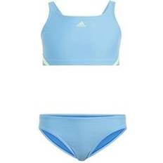 Blue Bikinis Children's Clothing Junior Girls 3 Stripe Bikini - Blue