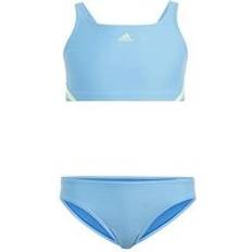 Blåa Bikinis Barnkläder adidas Kid's 3S Bikini - Blå