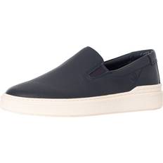 Clarks Craft Swift Go Leather Trainers - Navy