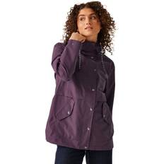 Purple Rain Clothes Regatta Women's Bayla Waterproof Rain Jacket - Deep Plum