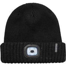 Vandtæt Huer Sealskinz Heydon Waterproof Cold Weather Led Roll Cuff - Black