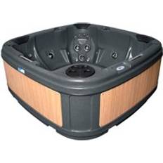 Hot Tubs RotoSpa Hot Tub DuraSpa S380 - Dark Grey/Teak