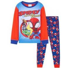 Spiderman Pajamases Children's Clothing Marvel Spiderman Lounge Set - Teen Boys PJs Long Top & Bottoms