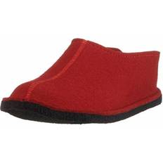 Röda - Unisex Innetofflor Haflinger Smily Innetofflor - Färg Röd