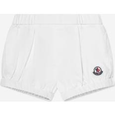 Moncler Trousers Moncler Enfant Girls Cotton Shorts - White