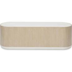 Bernhardt Solaria Bunching Cocktail Light Wood Coffee Table