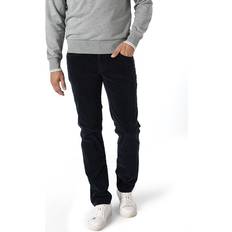 Cordhose Modern-Fit Mid-Waist Herren - Blau