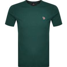 Green T-shirts Paul Smith Regular Fit Short Sleeve Organic Cotton T-Shirt - Mens