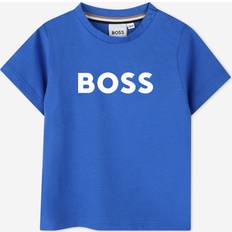 Tops BOSS Baby Boys Short Sleeve Logo T-shirt - Bright Blue