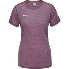 Wolle T-Shirts Mammut Tree Wool Firstlayer T-Shirt Women - Purple