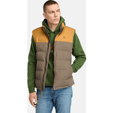 Timberland Västar Timberland Welch Mountain Puffer Vest - Men - Yellow/Brown