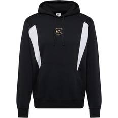 Gold Jumpers Swoosh Air Overhead Hoodie - Black