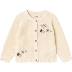 S Trøjer Børnetøj Lil'Atelier Birch Emlen Strik Cardigan