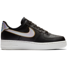 Running Shoes Air Force 1 Low Metallic Swoosh Women's - Black/Summit White/Metallic Gold