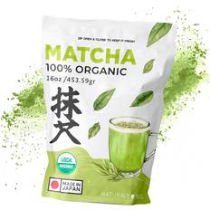 NaturaleBio Matcha Powder 16 oz - Harvested in Japan